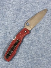 Spyderco Stainless Steel AUS 6 Steel Lock Back Folding Knife Seki City Japan NEW picture