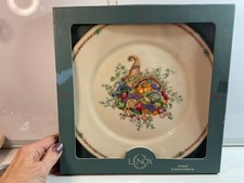 Lenox 1995 Americas Bounty Thnksgiving Plate IOB  picture