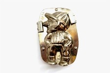 Vintage Vormenfabriek Holland Jockey Horse Racing Chocolate Mold 4.5