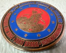 US Army Fort Bragg North Carolina  10 Miler Challenge Coin 2014 Airborne picture