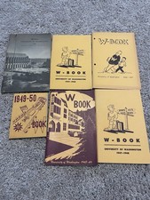 University Of Washington 1947-1949 W Book Freshman Registration Manual Guides picture