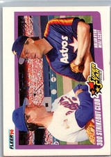 1990 Fleer #636b Nolan Ryan / Mike Scott picture