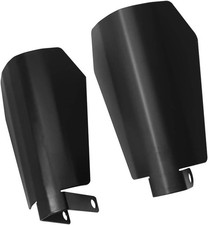 Large Motorcycle Handguards Coffin Cut Black Hand Guards for 2007-2020 Harley  picture