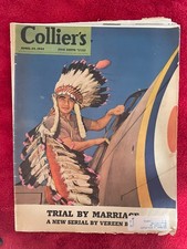 Collier’s Magazine May 2 1942 WWII Trial by Marriage Vereen Bell, Alaska picture