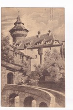 Postcard Nuremberg Wessnertor 1912 Bavaria & Austria mixed franking 2 countries franking picture