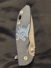 Hinderer Xm 18 Skinny Slicer Hollow Ground Magna Cut Full Titanium picture