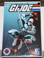 GI Joe #21 1st Print Comics / FC3 2017 Excl Reprint Stormshadow Mirror Variant picture