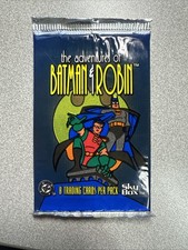32 Sealed packs the adventures of batman and robin skybox 8 trading cards picture