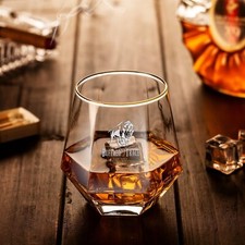 BUFFALO TRACE Collectible Whiskey Glass  picture