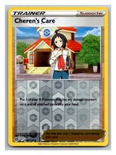 Cheren's Care Uncommon SWSH09: Brilliant Stars 134/172 NM Reverse Holo picture