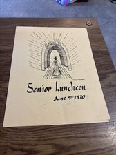 Northview High School Senior Luncheon Program Pamphlet June 9, 1970 picture