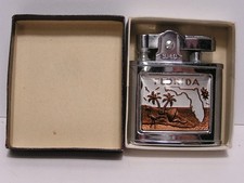 Vintage S.M.C Lighter Japan Florida Logo Original Box picture