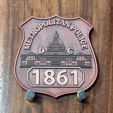 DC Metropolitan Police 1861 Chief Of Staff Challenge Coin  M#27 picture