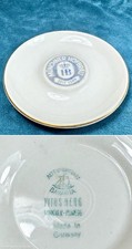 Vintage German Porcelain Ashtray Münchner Hofbräu Beer Seit 1589 Vitus Herb VGC picture