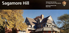 2026 SAGAMORE HILL NHS - NY   NATIONAL PARK SERVICE UNIGRID BROCHURE/MAP  New picture