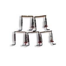 27mm Barrels Length Silver U-Clamps (Set of 5) with Adjusting Allen Key picture