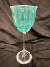 Pastel Opalescent Wine Glass by Louis Comfort Tiffany / Tiffany Studios picture