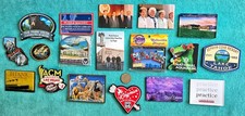 REFRIGERATOR MAGNETS LOT - 17 SOUVENIOR MAGNETS - SOME IN 3-D - SOME RARE - FUN picture
