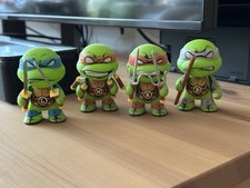 Kidrobot Teenage Mutant Ninja Turtles Figures. 2016. USED but Complete. picture