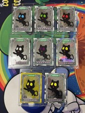 2025 VeeFriends Chrome VVVV Lucky Black Cat FULL RAINBOW EYE SET picture