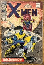 UNCANNY X-MEN 26 ROY THOMAS STORY WERNER ROTH COVER MARVEL COMICS 1966 VINTAGE picture