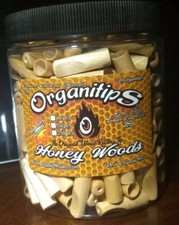 Organitips Wood Wooden Smoking Tips Flavored 24 Pack HONEY 8mm picture