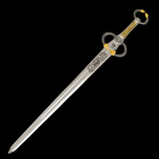 GORGEOUS ENGRAVED CELTIC SWORD 3512 picture