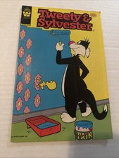 Tweety and Sylvester #107 Rare 1980 Whitman 3 Pack Comic Book picture