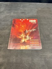 HBO Guide magazine movie booklet March 1981 vintage issue Apocalypse Now Alcatrz picture