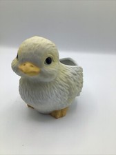 Inarco Bisque Porcelain Chick Planter 1986 Made in Mexico 64045 picture