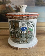 ADAMS Oliver Twist Dickens TOBACCO JAR HUMIDOR Antique 1920s picture
