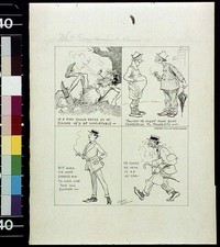 Photo:c1921 Husband Fashion Cartoon Comic Panel Dress As He Pleased picture
