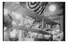 New York New York Curtiss Biplane Standard Postcard COPY RPPC picture