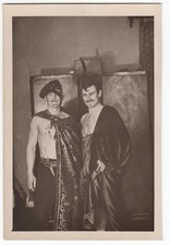1967 Pirate Costume Painted tattoo mustache Handsome men shirtless photo Gay Int picture