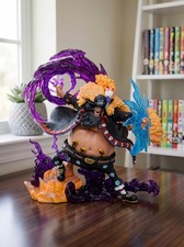 One Piece Blackbeard Marshall D Teach Action Figure Anime Statue Collectible Toy picture