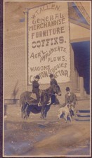 RARE 1906 W.T. ALLEN COTTON FACTORING STORE WEST TENNESSEE PHOTO GROUP  MYSTERY picture