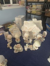 7 Complete Sugar Town Sets With 22 Additonal Accecories Only Missing Clock Tower picture
