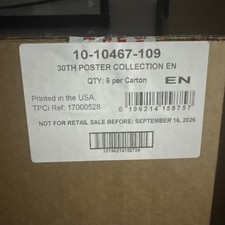 2026 Pokémon 30th Anniversary Celebration Poster Collection Sealed Case picture