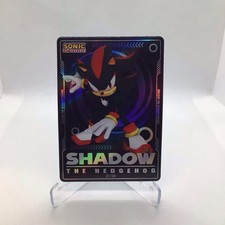 2026 Wendy’s Sonic the Hedgehog x Wendy’s Promo Trading Card #21/35 Shadow picture