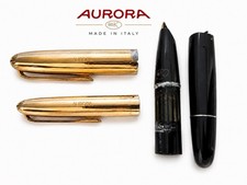 AURORA 88K Fountain Pen And Refill Pencil Lead Cap Vintage Parts picture