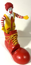 Rare Vintage Ronald McDonald Clown in Shoe Business Card Holder 5.5