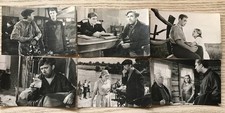 1956 's Actors Nikulin Postcards Lot of 6-Vintage USSR Cinema Collectors Set picture