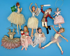 Set Adler Nutcracker Ballet 8 Pieces Ballerina Dress Princess Tulle Resin picture