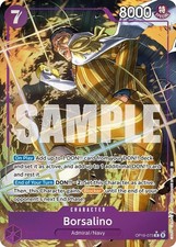 Borsalino (Alternate Art) OP16-073 Rare The Time of Battle One Piece Foil NM picture