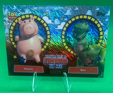 Topps 2025 Toy Story 30 Years & Beyond Hamm Rex YGF-2 Serial #/99 picture