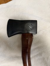 Vintage Embossed Kelly Black Raven Axe Cruiser picture