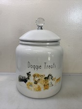 Audrey’s DOG TREATS Biscuit/Cookie Jar Large Treat Container picture