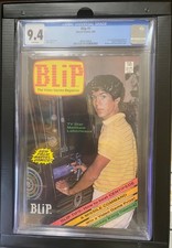 Blip (1983) #1 CGC 9.4 1st Appearance of Donkey Kong and Mario Bros Marvel picture