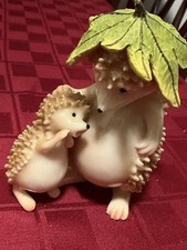 Cute 4”tall Vintage Head Hodge Resin Figurine picture