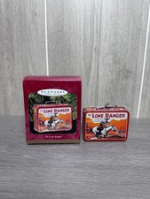 Hallmark Keepsake Lone Ranger Silver Tonto Lunch Box Ornament 1997 Christmas picture